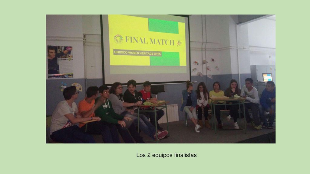 Los 2 equipos finalistas