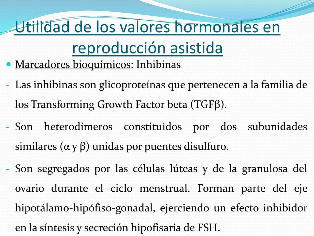 Utilidad de los valores hormonales en reproducción asistida