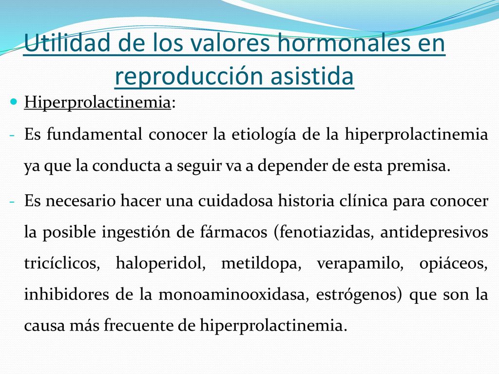 Utilidad de los valores hormonales en reproducción asistida