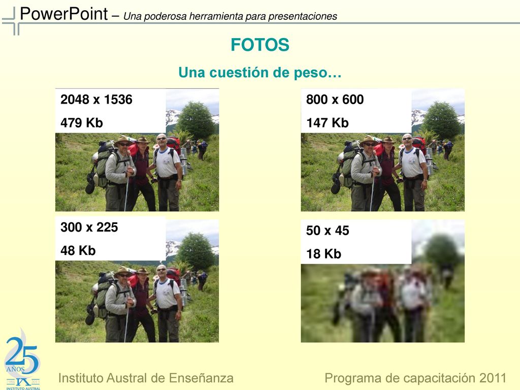 FOTOS Una cuestión de peso… 2048 x Kb 800 x Kb