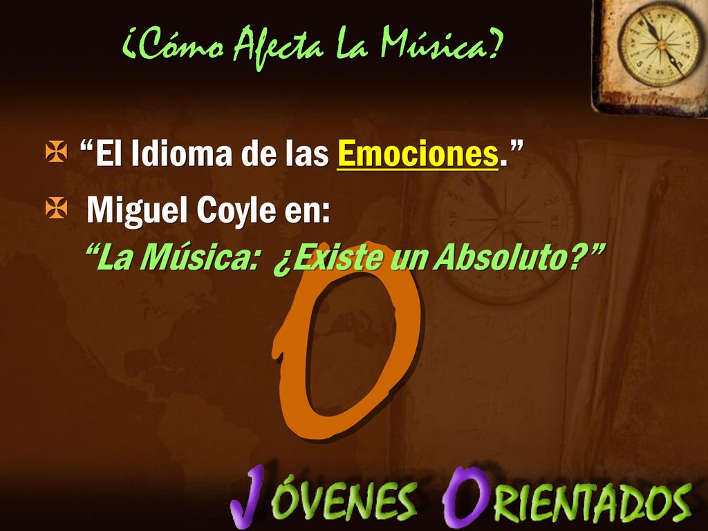 O ¿Cómo Afecta La Música El Idioma de las Emociones.