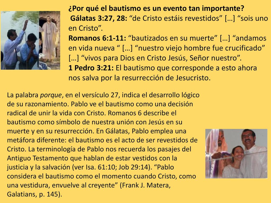 ¿Por qué el bautismo es un evento tan importante