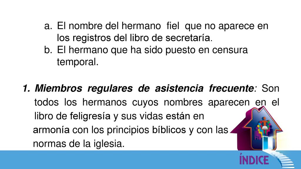 El nombre del hermano fiel que no aparece en los registros del libro de secretaría.