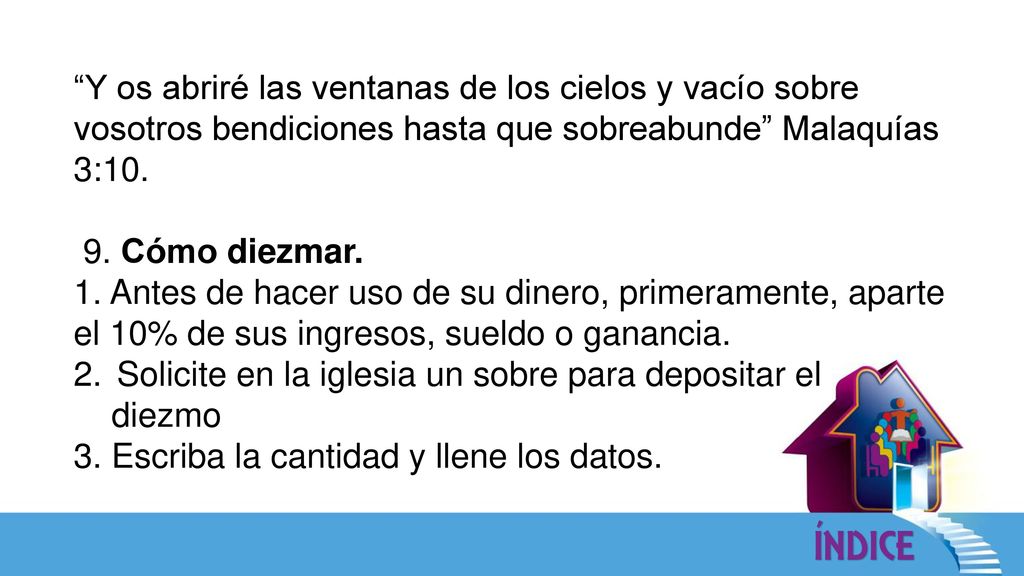 Y os abriré las ventanas de los cielos y vacío sobre vosotros bendiciones hasta que sobreabunde Malaquías 3:10.