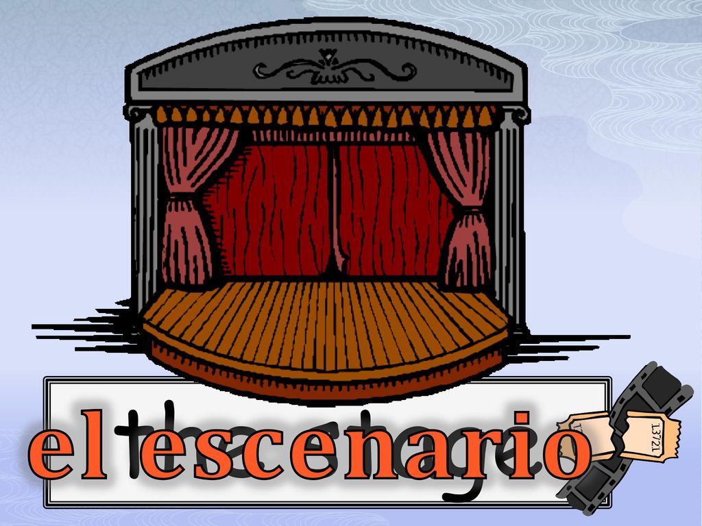 el escenario the stage