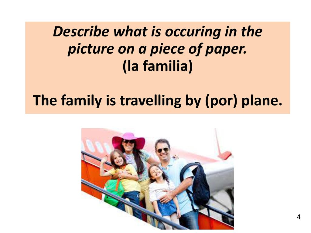 Describe what is occuring in the picture on a piece of paper.