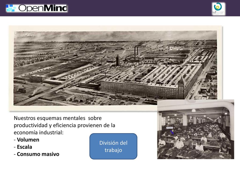 Nuestros esquemas mentales sobre productividad y eficiencia provienen de la economía industrial: