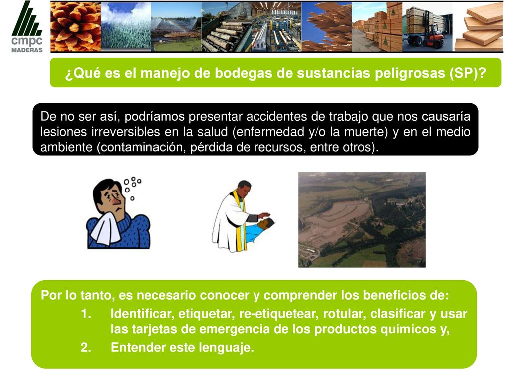 ¿Qué es el manejo de bodegas de sustancias peligrosas (SP)