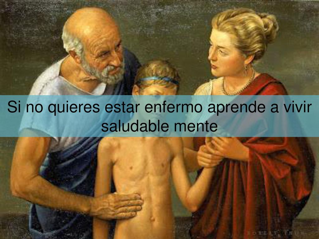 Si no quieres estar enfermo aprende a vivir saludable mente