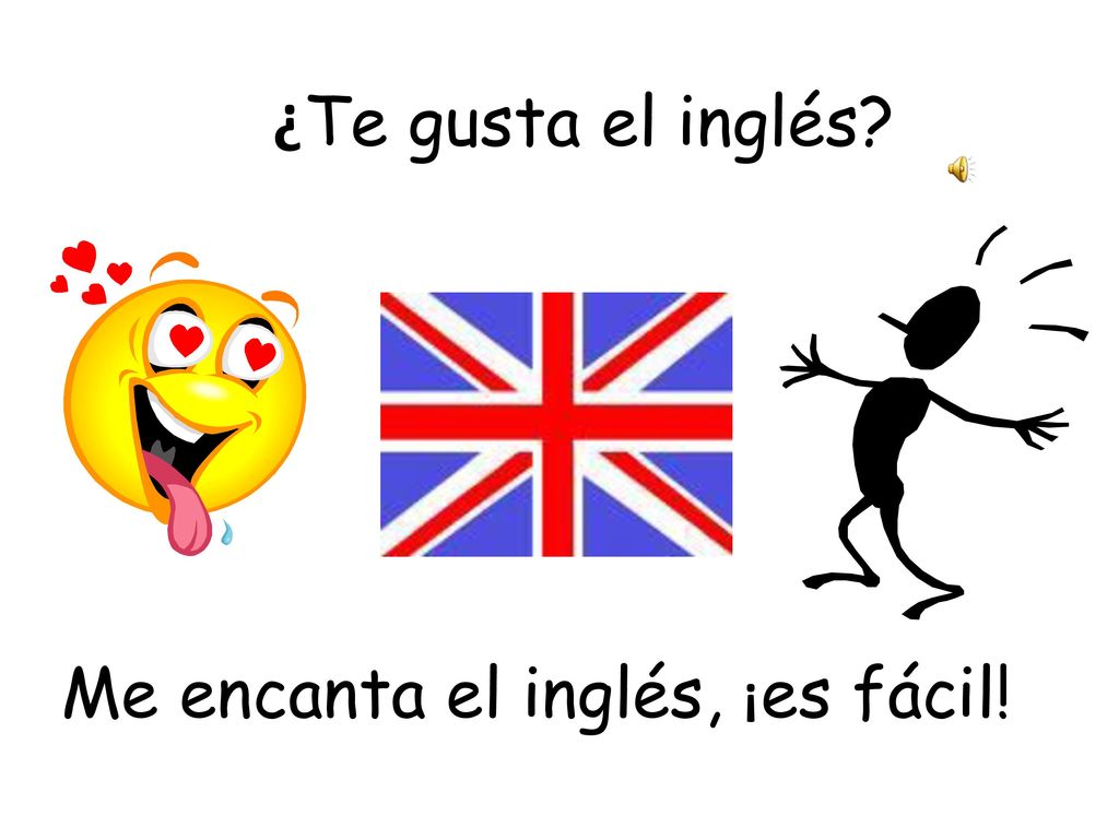 ¿Te gusta el inglés Me encanta el inglés, ¡es fácil!