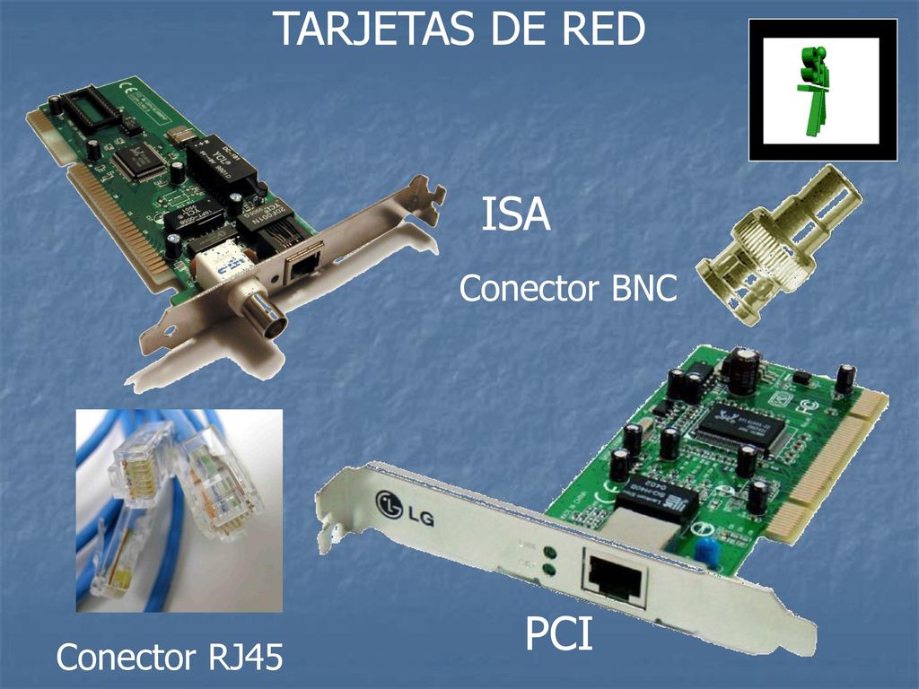 TARJETAS DE RED ISA Conector BNC PCI Conector RJ45