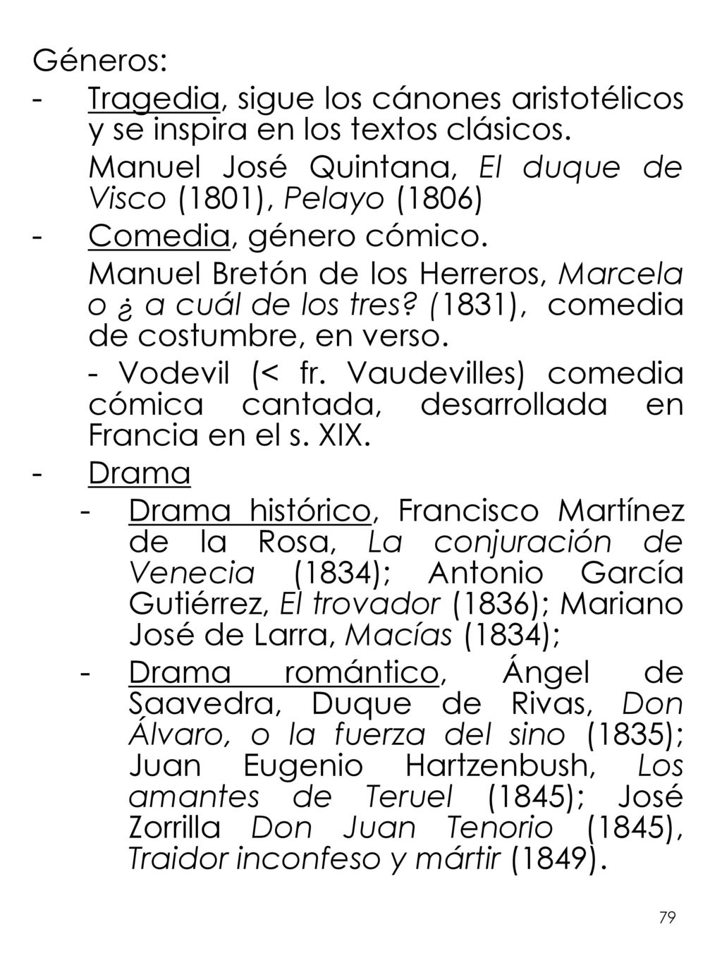 Manuel José Quintana, El duque de Visco (1801), Pelayo (1806)