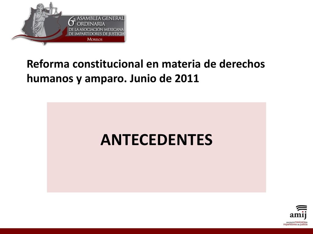 Reforma constitucional en materia de derechos humanos y amparo