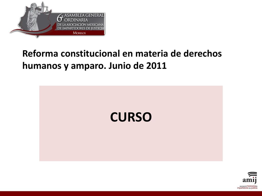 Reforma constitucional en materia de derechos humanos y amparo