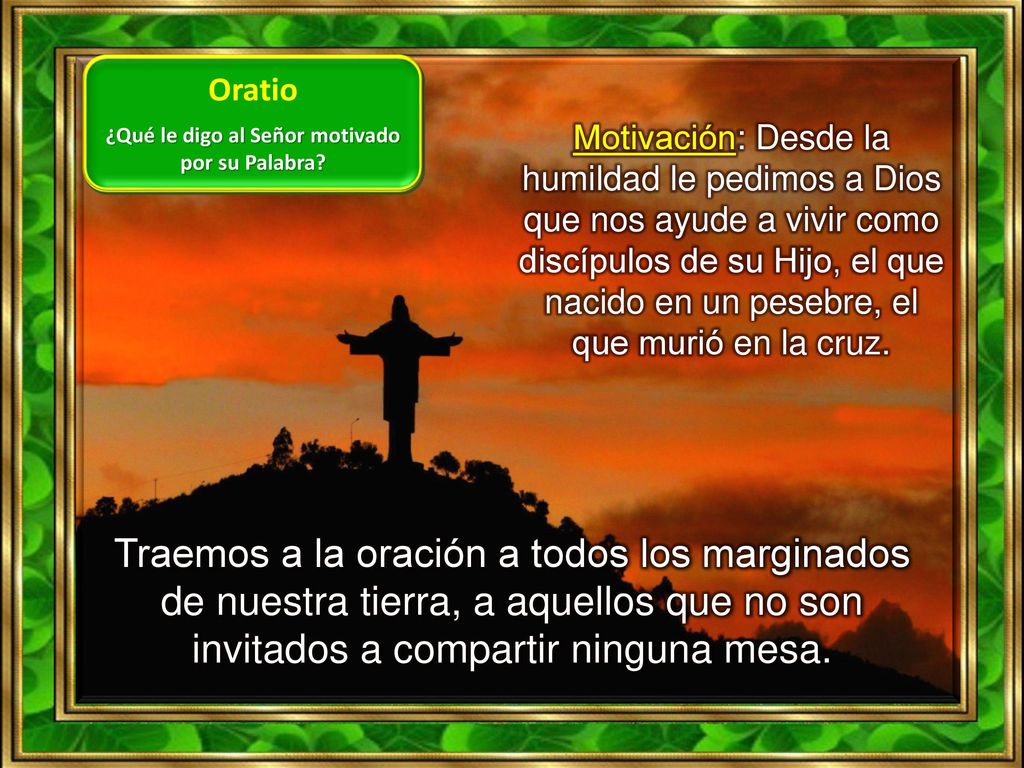 ¿Qué le digo al Señor motivado por su Palabra