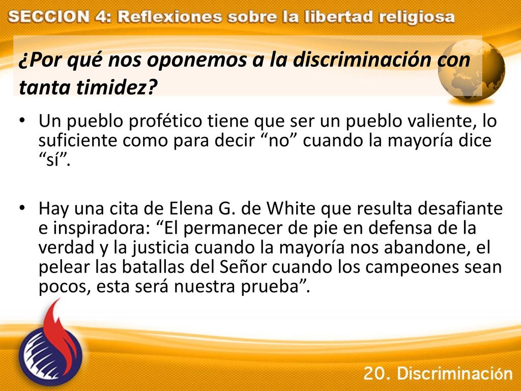 ¿Por qué nos oponemos a la discriminación con tanta timidez