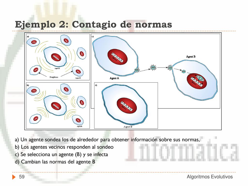 Ejemplo 2: Contagio de normas