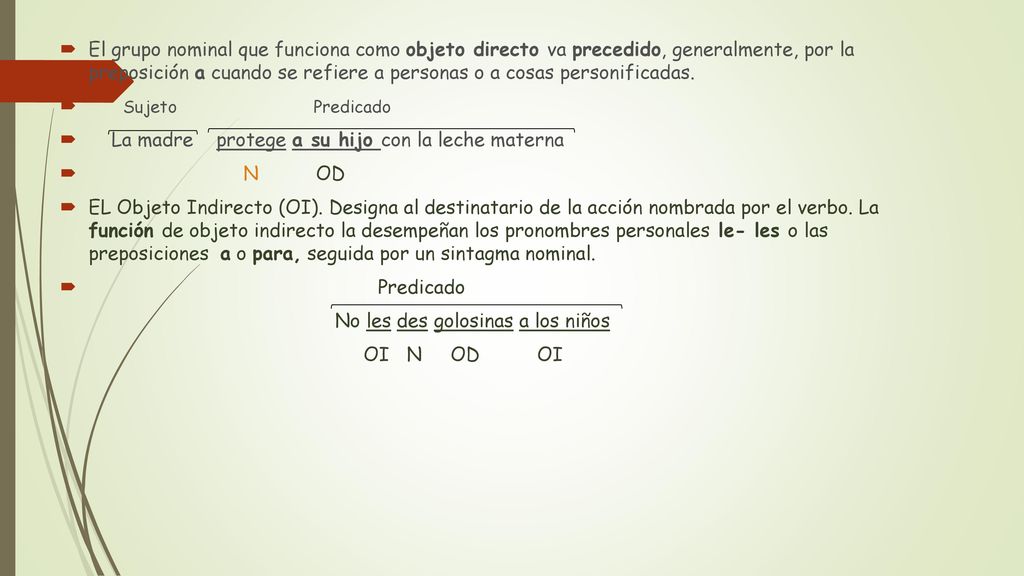 CLASES DE PREDICADO Existen dos clases de predicado. Predicado Nominal