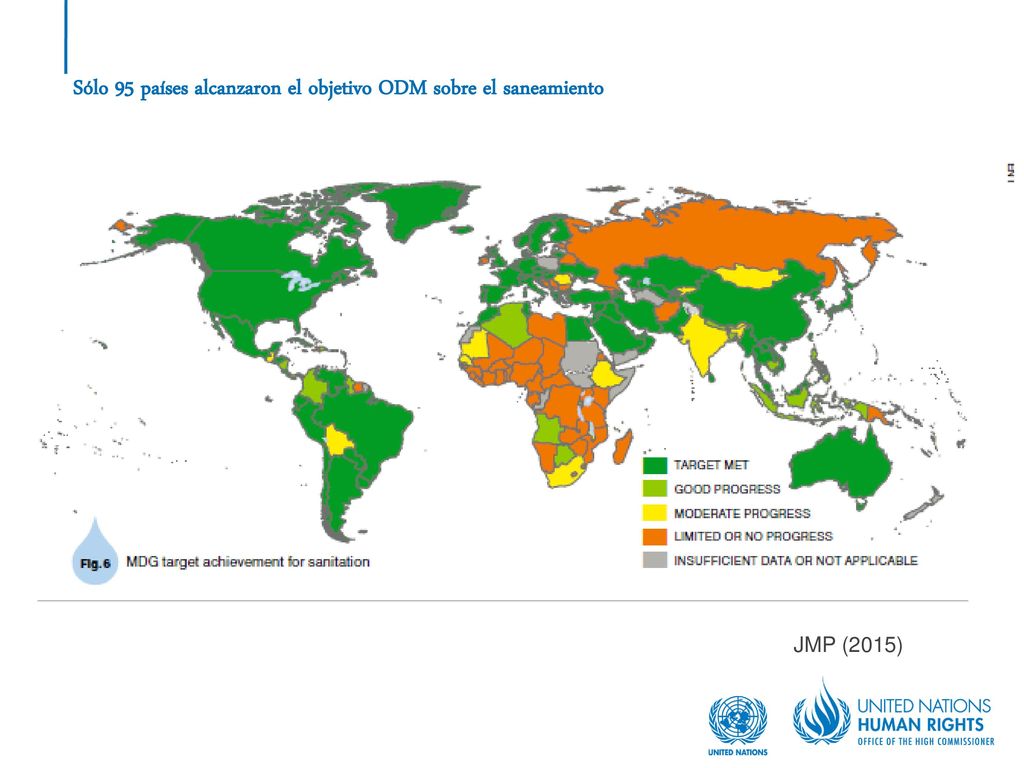 Sólo 95 países alcanzaron el objetivo ODM sobre el saneamiento