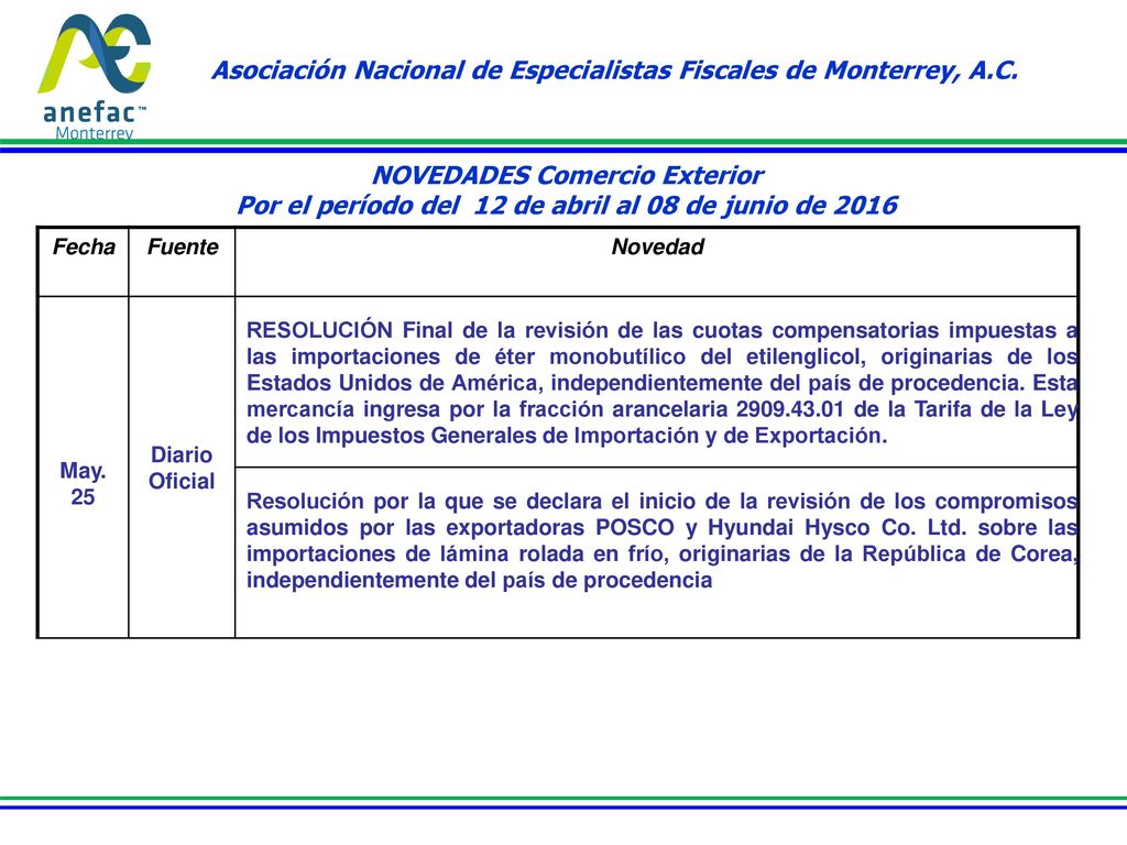Asociación Nacional de Especialistas Fiscales de Monterrey, A.C.