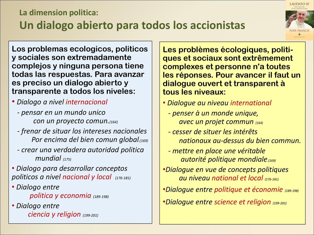 La dimension politica: Un dialogo abierto para todos los accionistas