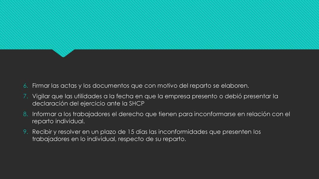 Firmar las actas y los documentos que con motivo del reparto se elaboren.