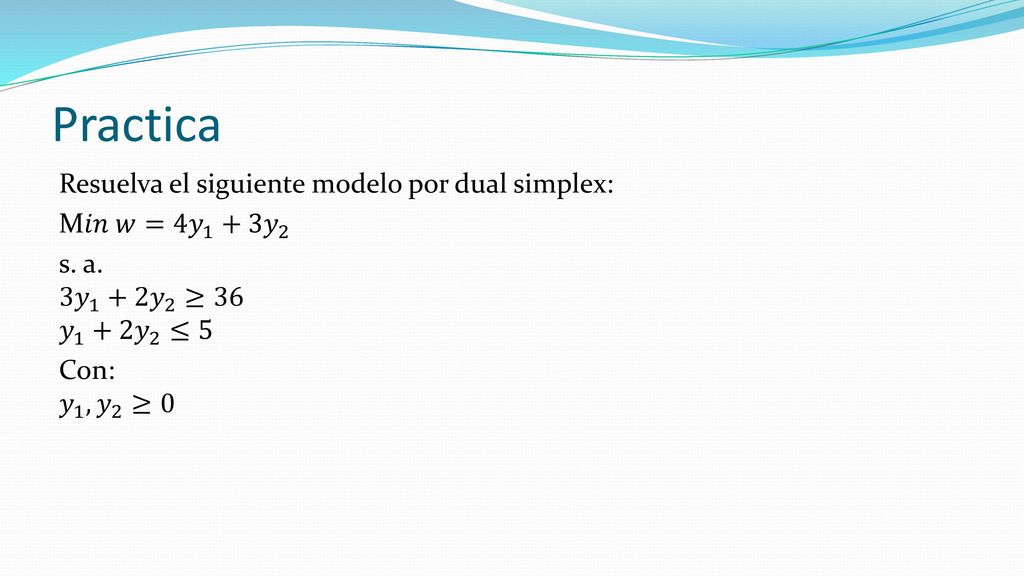 Se calculan el valor de z, los costos reducidos y precios duales