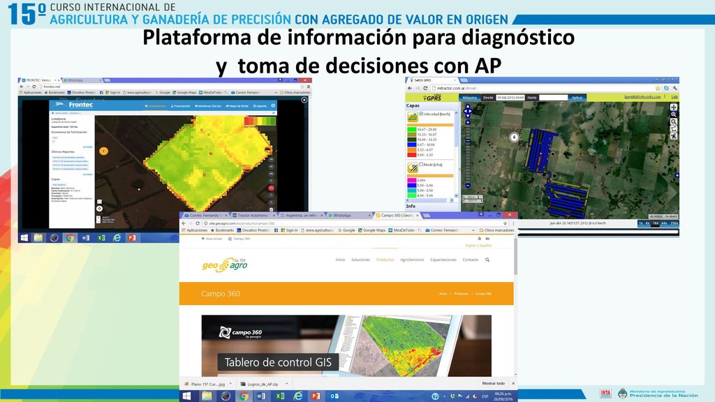 Plataforma de información para diagnóstico y toma de decisiones con AP