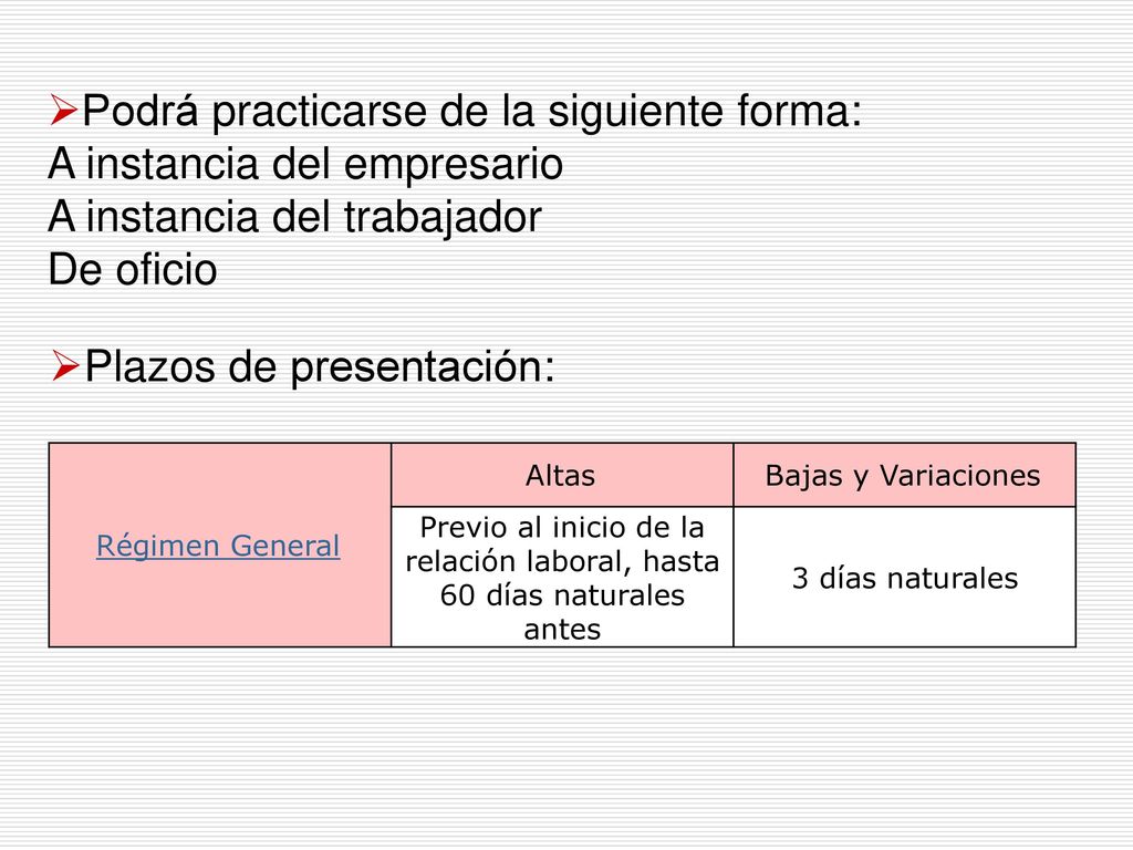 Previo al inicio de la relación laboral, hasta 60 días naturales antes