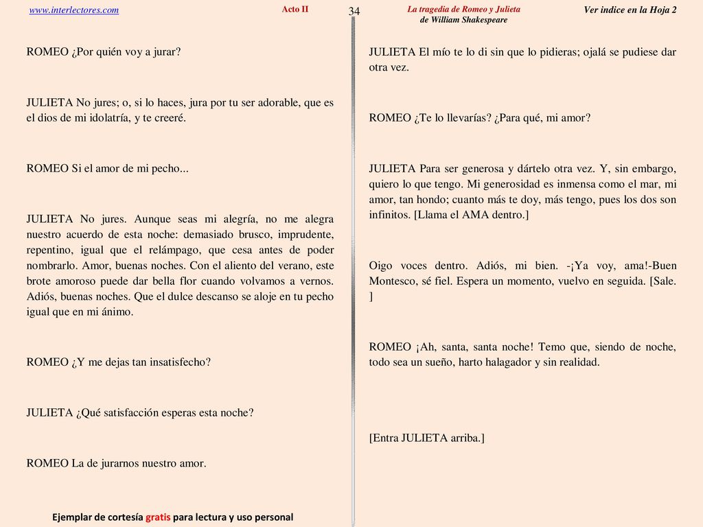 34 Ejemplar de cortesía gratis para lectura y uso personal