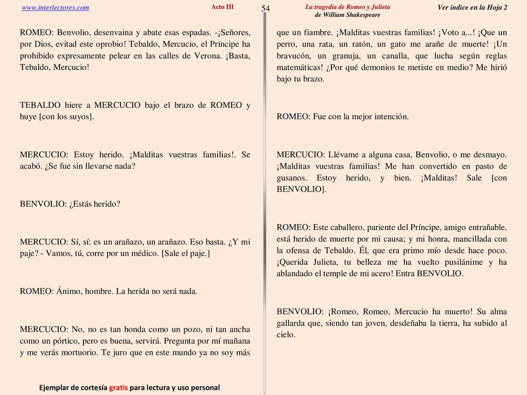 54 Ejemplar de cortesía gratis para lectura y uso personal
