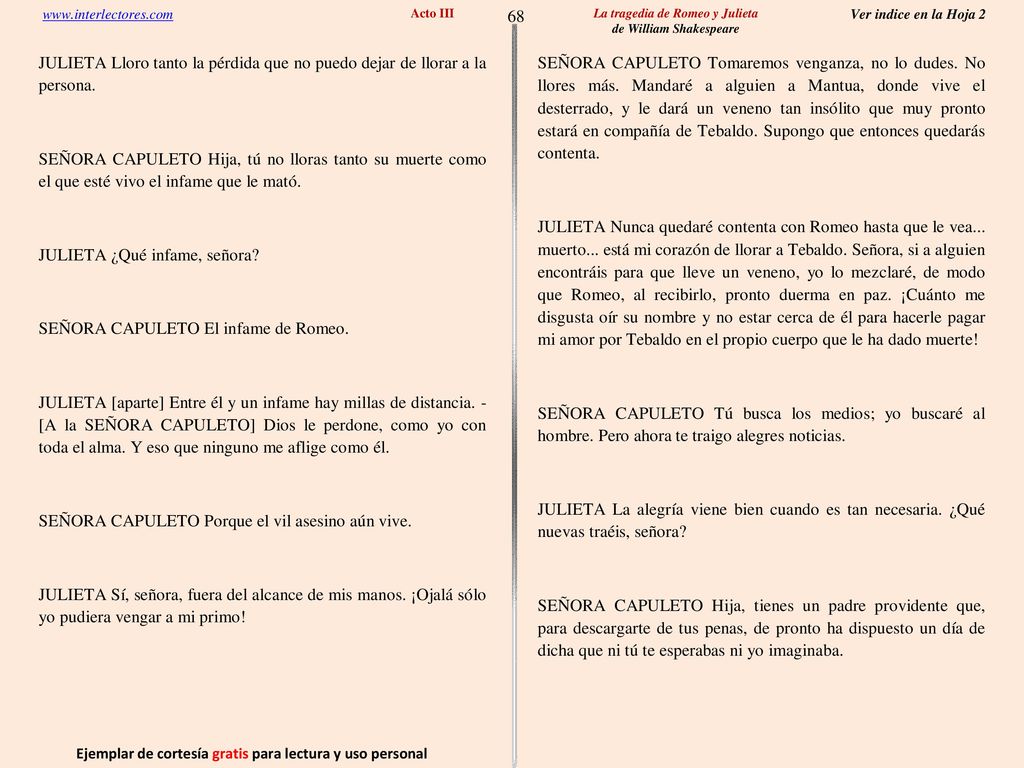 68 Ejemplar de cortesía gratis para lectura y uso personal
