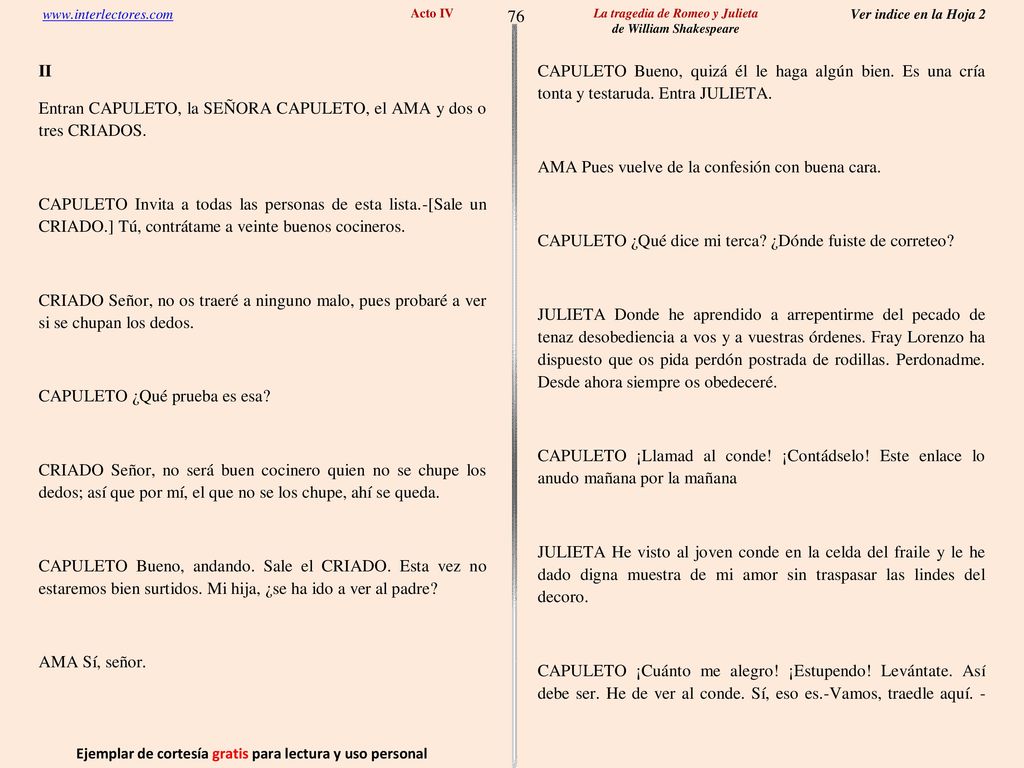 76 Ejemplar de cortesía gratis para lectura y uso personal