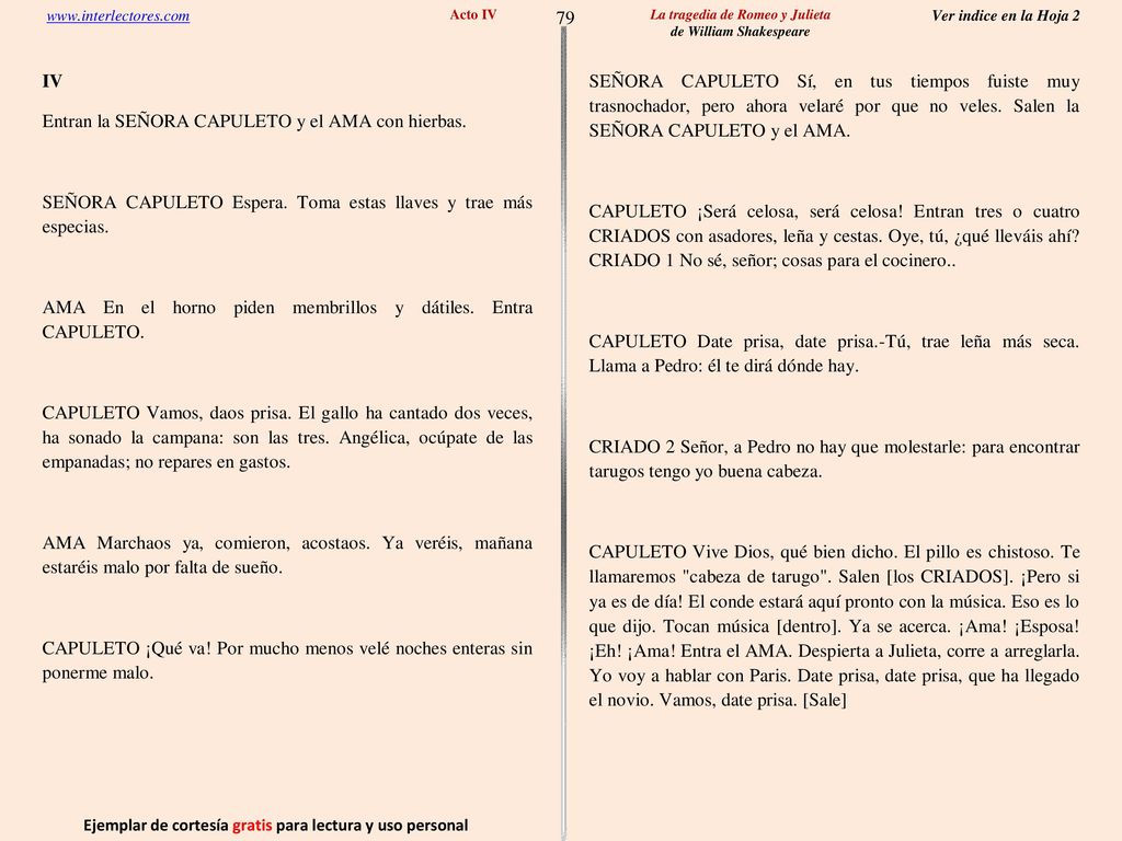 79 Ejemplar de cortesía gratis para lectura y uso personal