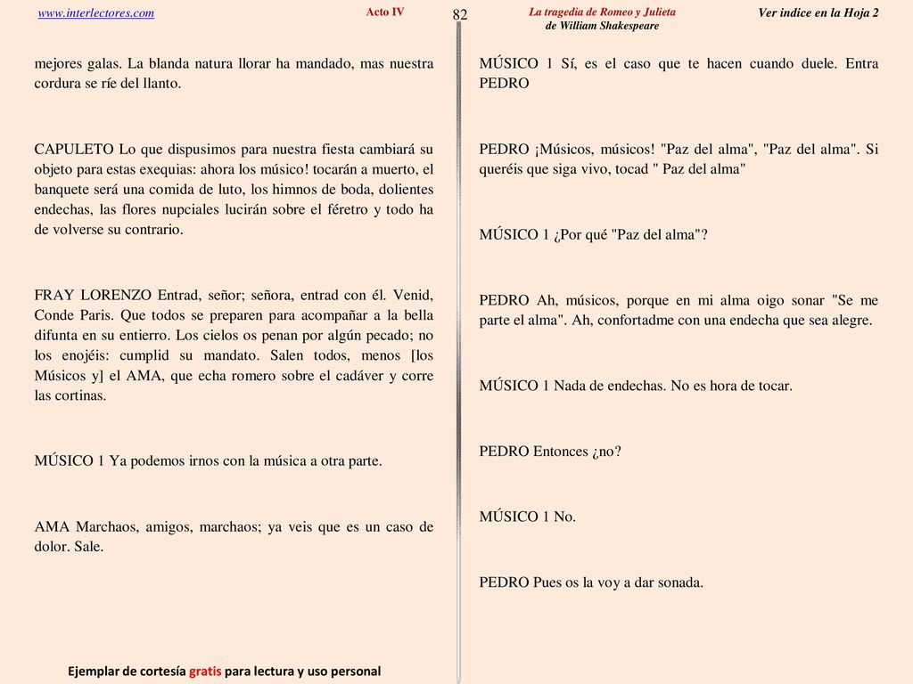 82 Ejemplar de cortesía gratis para lectura y uso personal