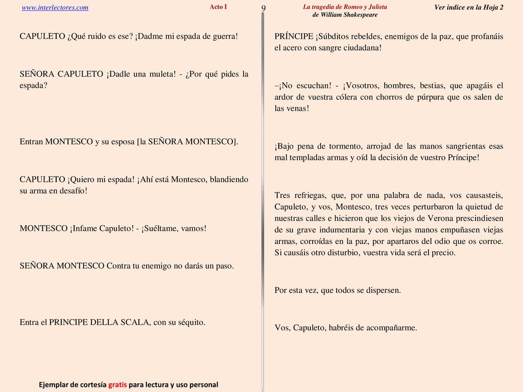 9 Ejemplar de cortesía gratis para lectura y uso personal