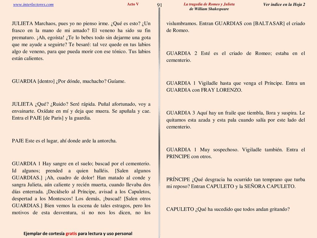 91 Ejemplar de cortesía gratis para lectura y uso personal