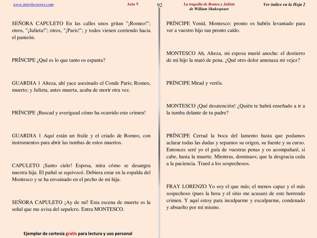 92 Ejemplar de cortesía gratis para lectura y uso personal
