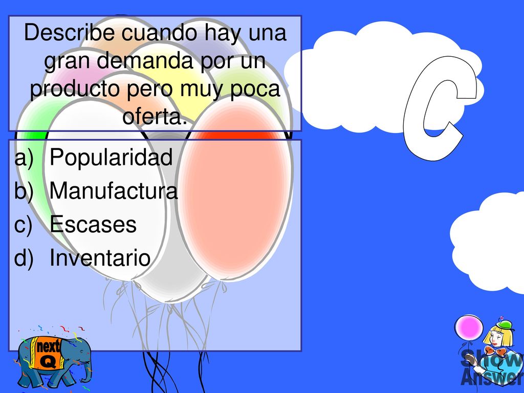 Describe cuando hay una gran demanda por un producto pero muy poca oferta.
