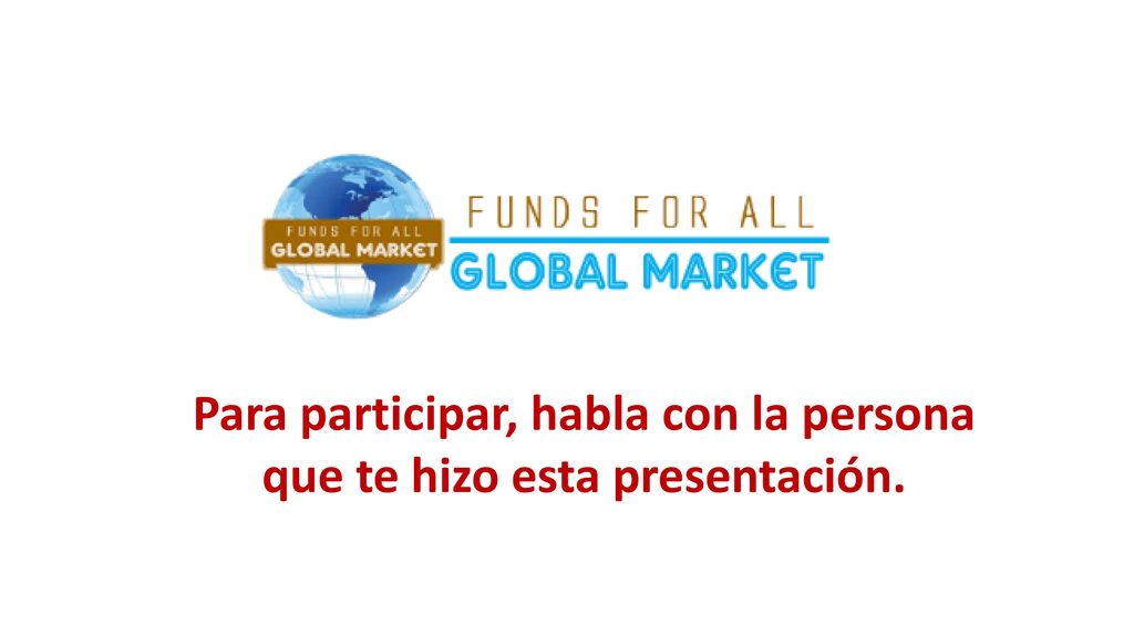 Para participar, habla con la persona que te hizo esta presentación.