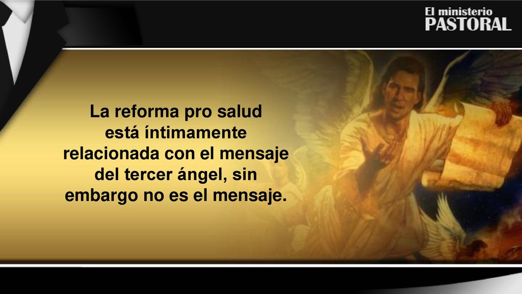 está íntimamente relacionada con el mensaje del tercer ángel, sin