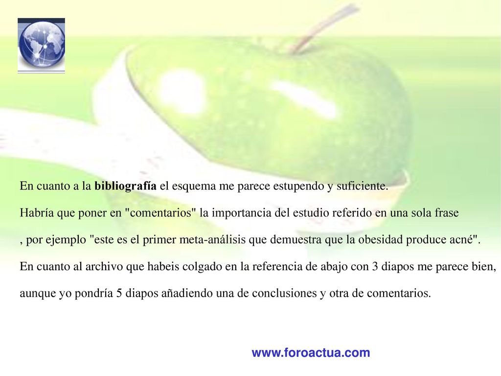 En cuanto a la bibliografía el esquema me parece estupendo y suficiente.