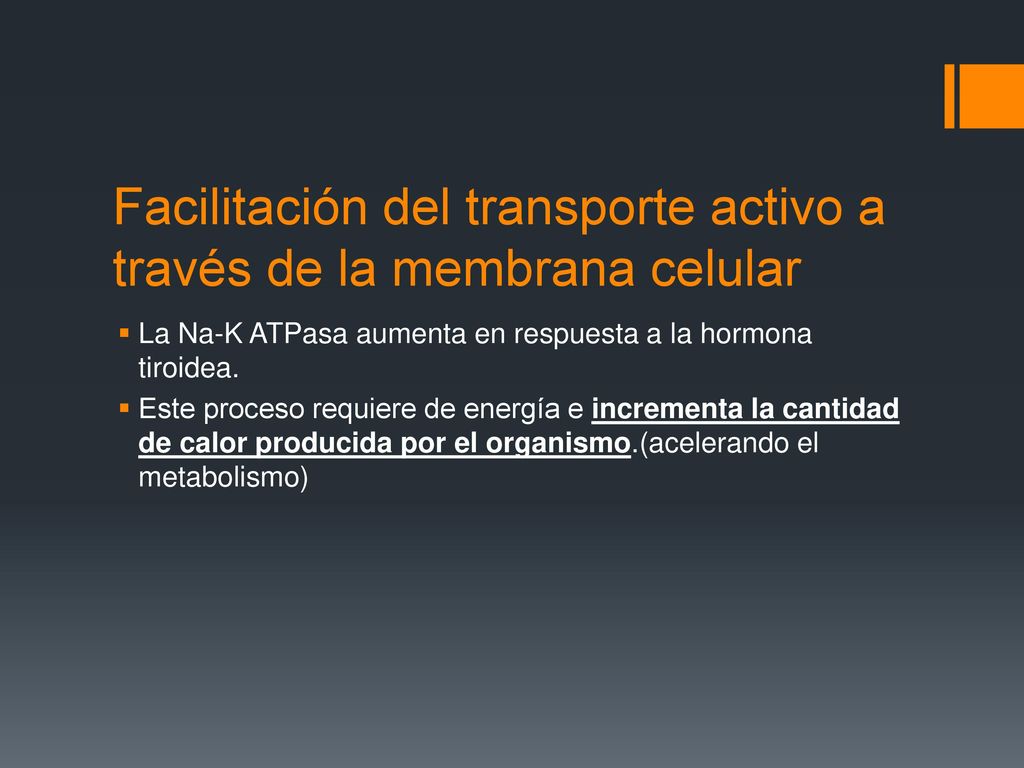 Facilitación del transporte activo a través de la membrana celular