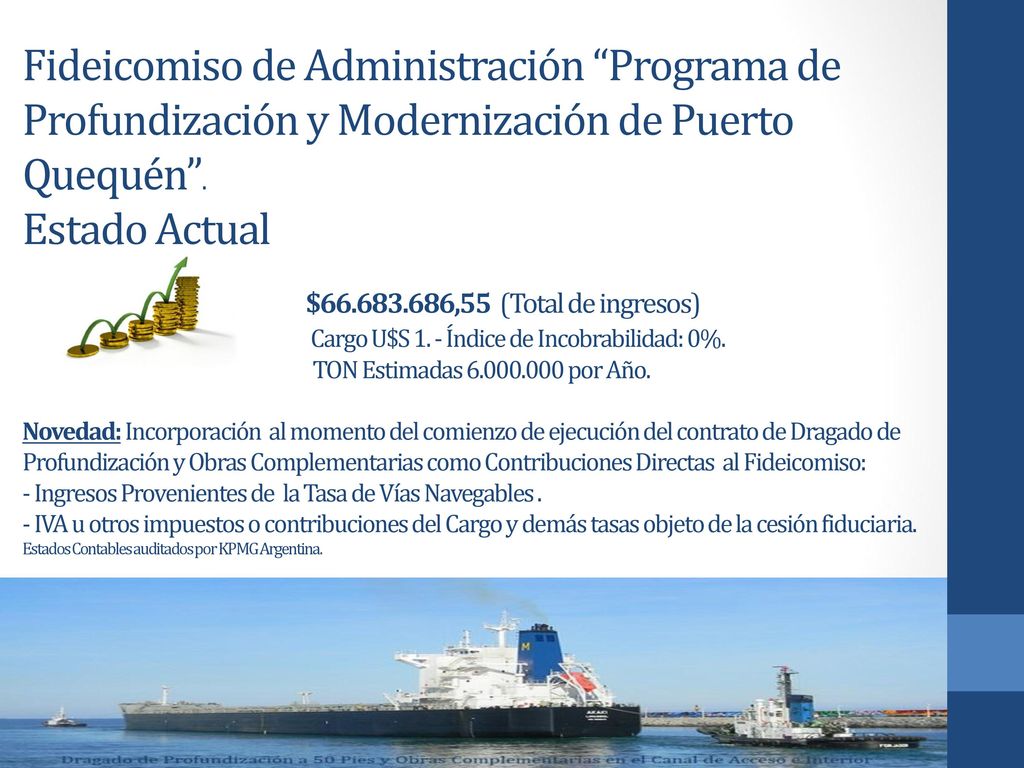 Fideicomiso de Administración Programa de Profundización y Modernización de Puerto Quequén .