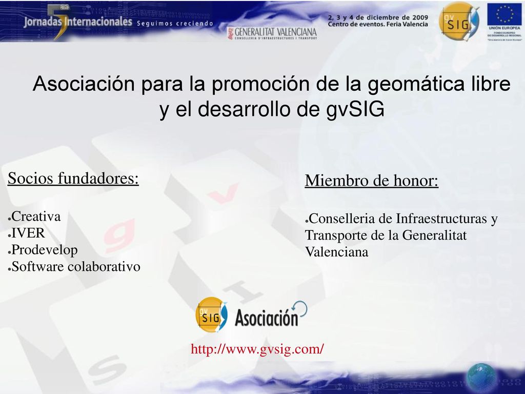 Asociación para la promoción de la geomática libre y el desarrollo de gvSIG