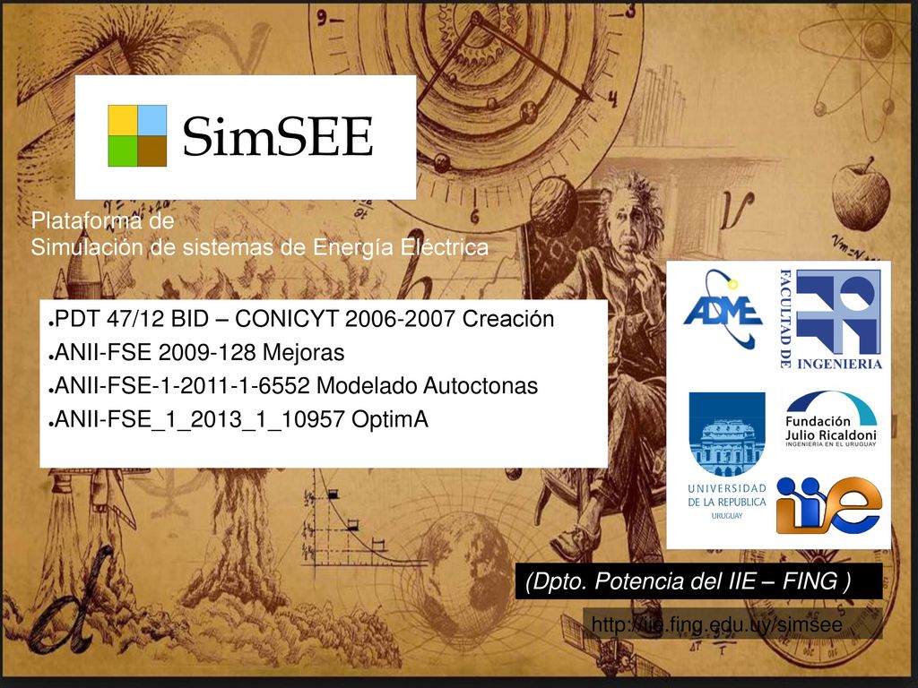 SimSEE Plataforma de Simulación de sistemas de Energía Eléctrica