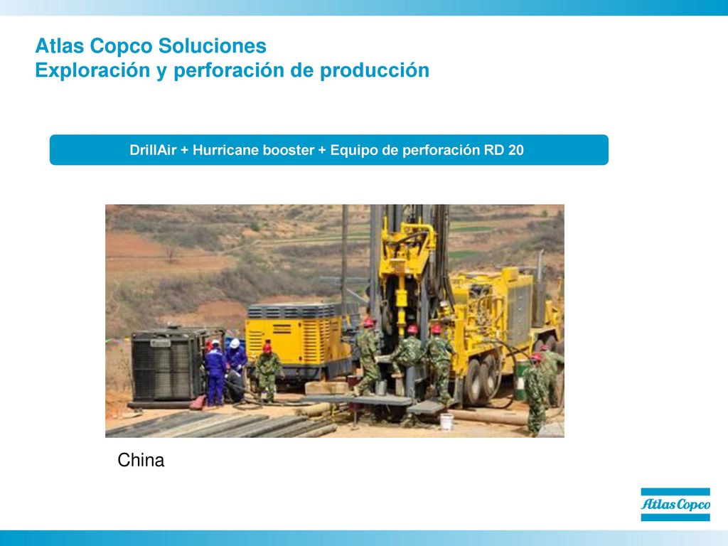Atlas Copco Soluciones Exploración y perforación de producción