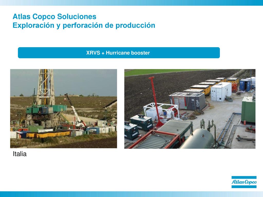 Atlas Copco Soluciones Exploración y perforación de producción