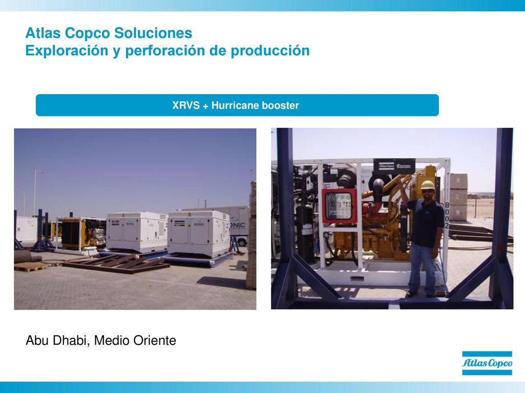 Atlas Copco Soluciones Exploración y perforación de producción