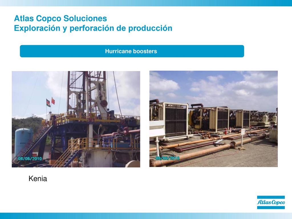 Atlas Copco Soluciones Exploración y perforación de producción